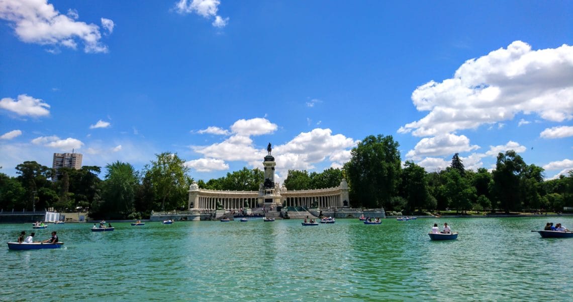 visiter madrid parc retiro